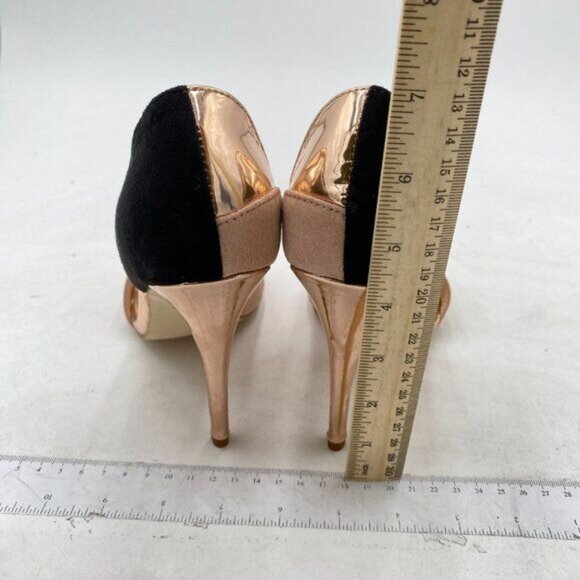 FSJ Women Sexy Peep Toe Cutout Pumps Sandals D'Orsay Stiletto Heels Party - Picture 4 of 7